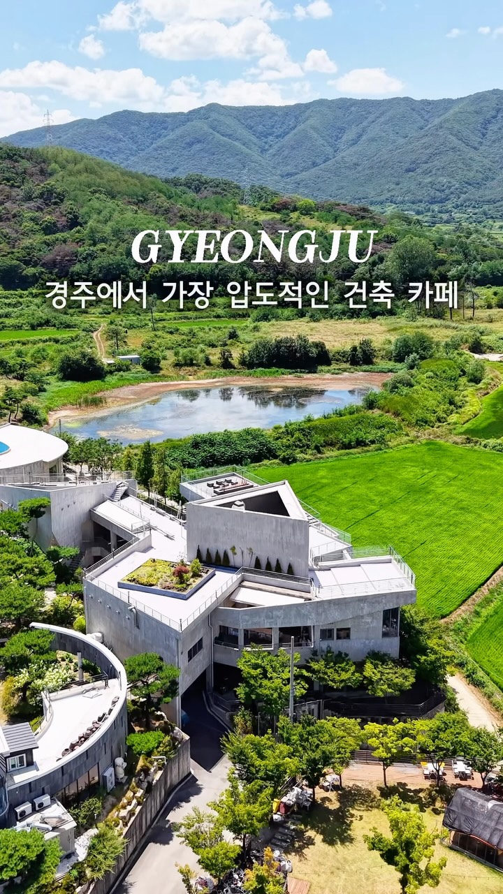 Architectural Gem Cafe in Gyeongju