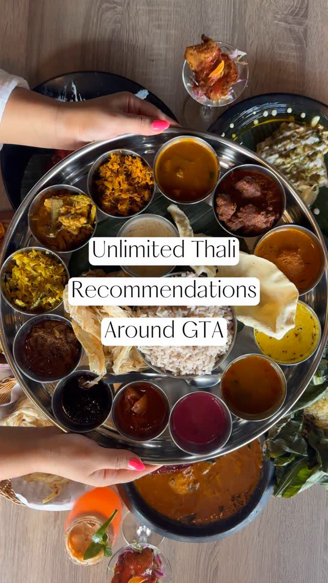 Unlimited Thali Spots Across the GTA
