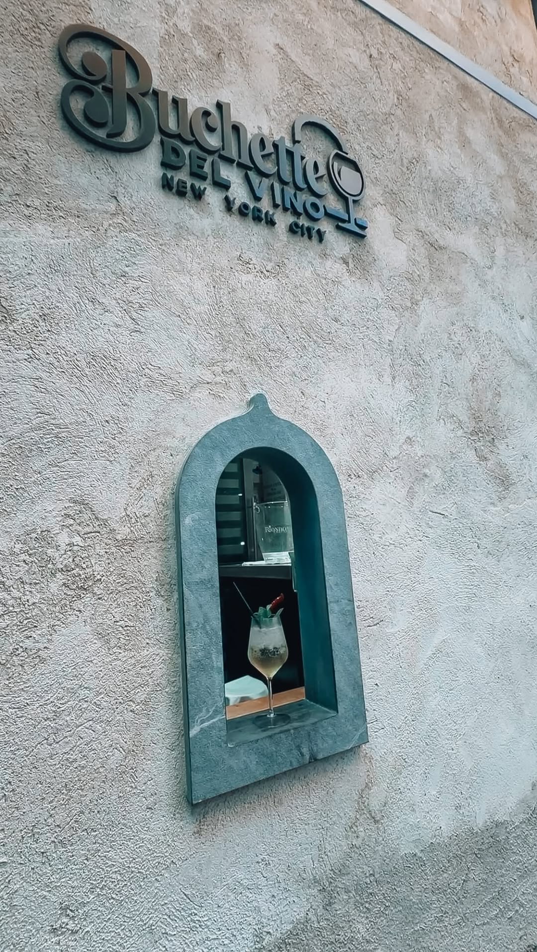 Florence Wine Windows Appear in Times Square