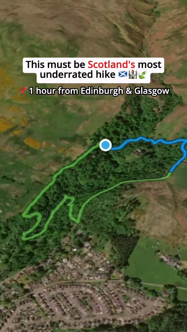 Dollar Glen Circuit Hike to Castle Campbell