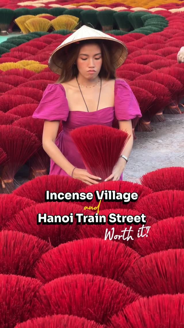 Hanoi Adventures: Incense Village and Train Street