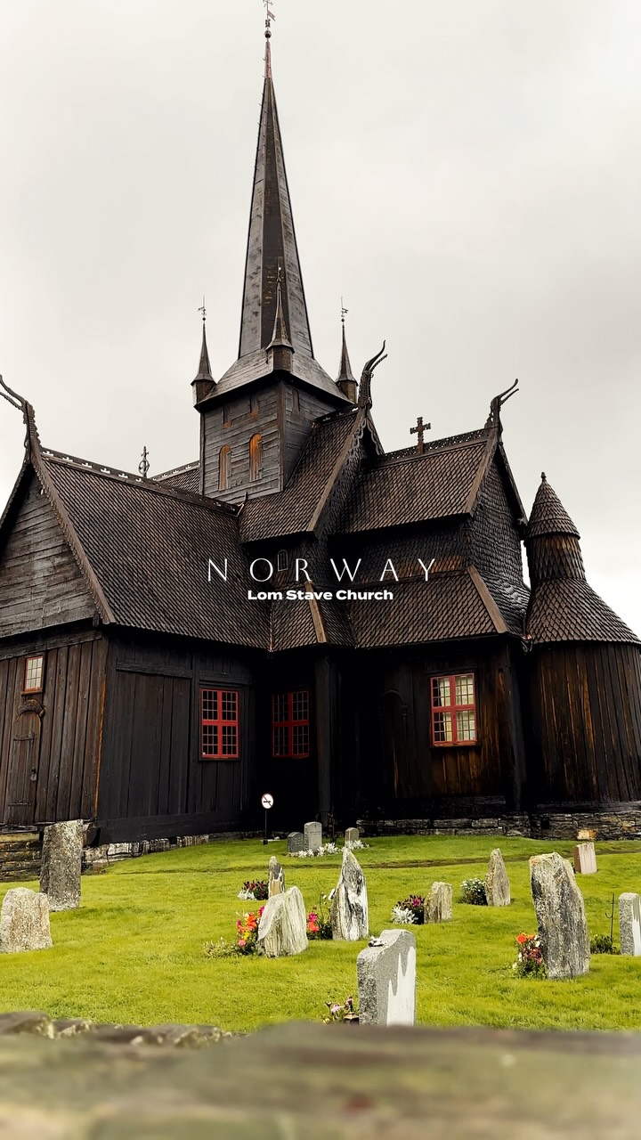 Iconic Lom Stave Church: A Norwegian Treasure