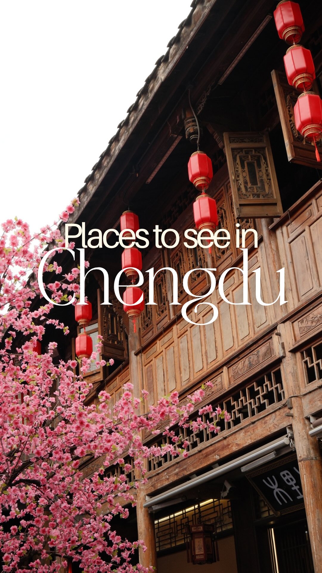 9 Places in Cheng Du Shi