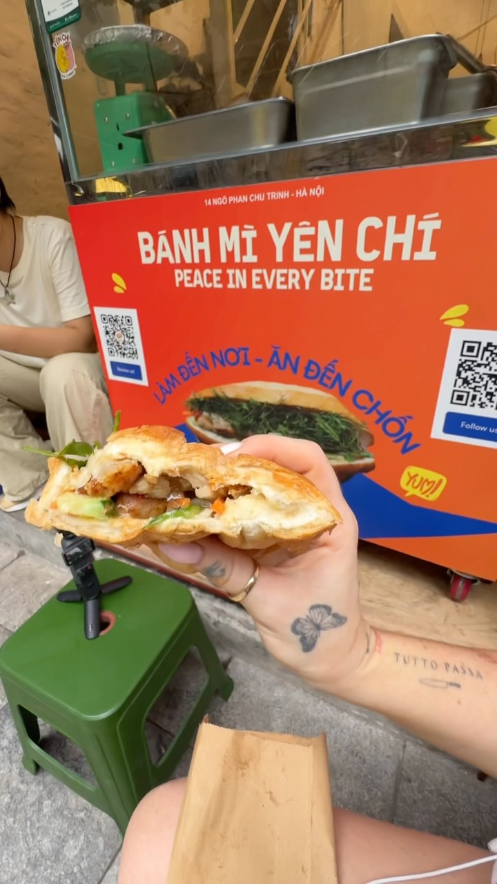 Crispy Pork Banh Mi Quest Outside Hanoi's Old Quarter