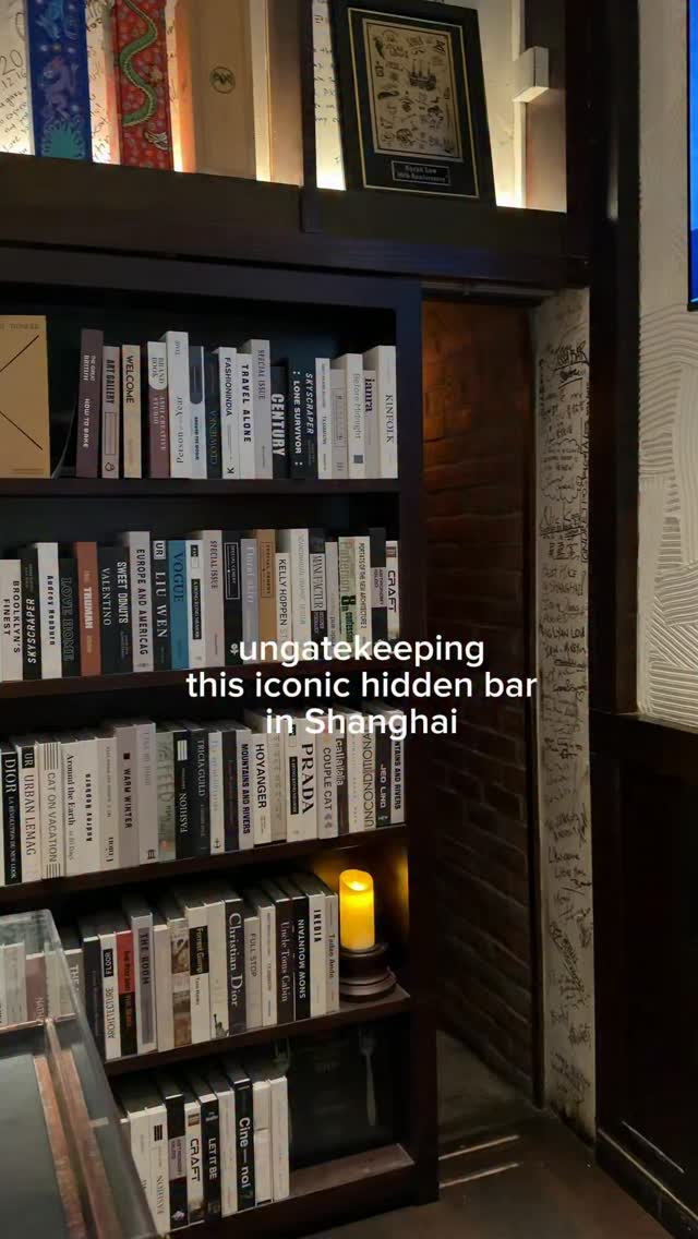 Shanghai's Hidden Multi-Story Speakeasy Bar