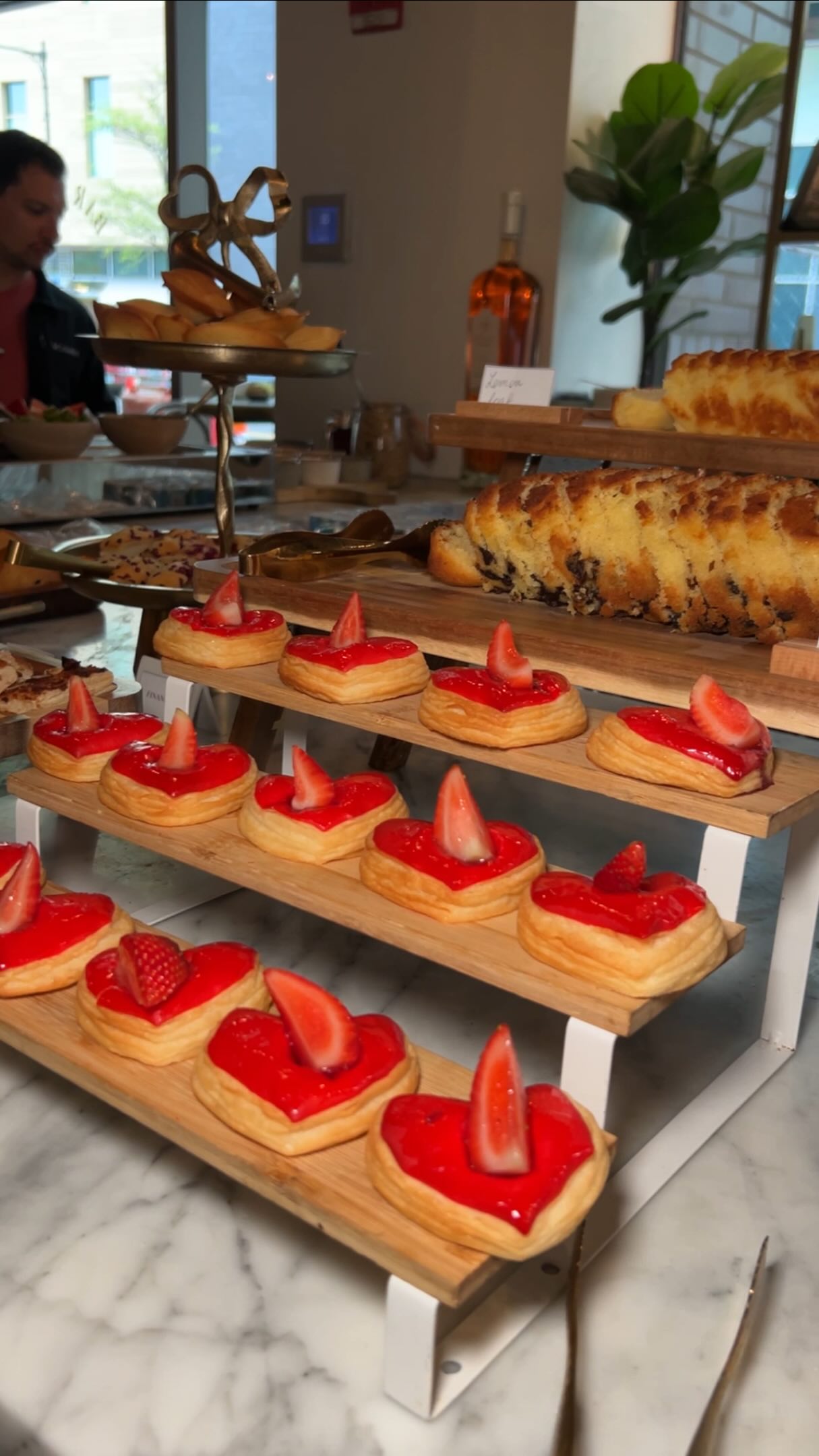 Weekend French Brunch Buffet Features French Pastries