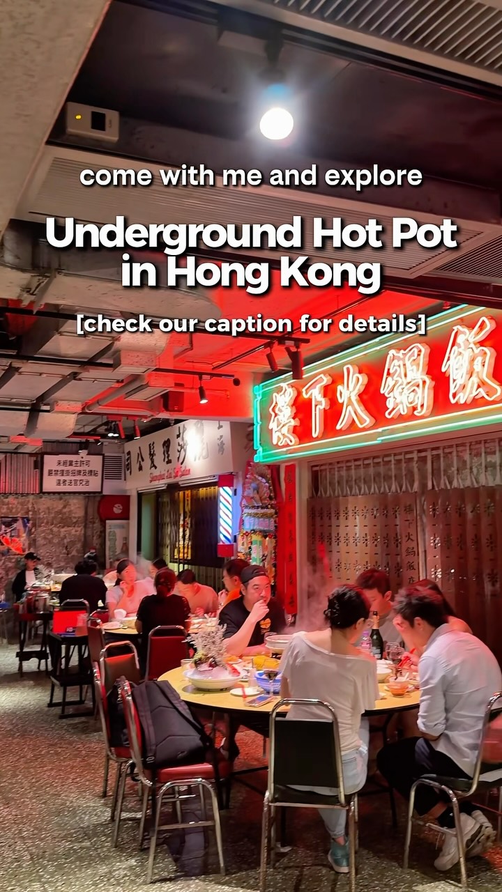 Hong Kong's Retro Underground Hot Pot Dining