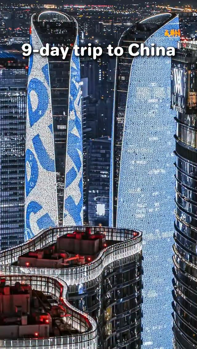 Pandas And Cityscapes Across China