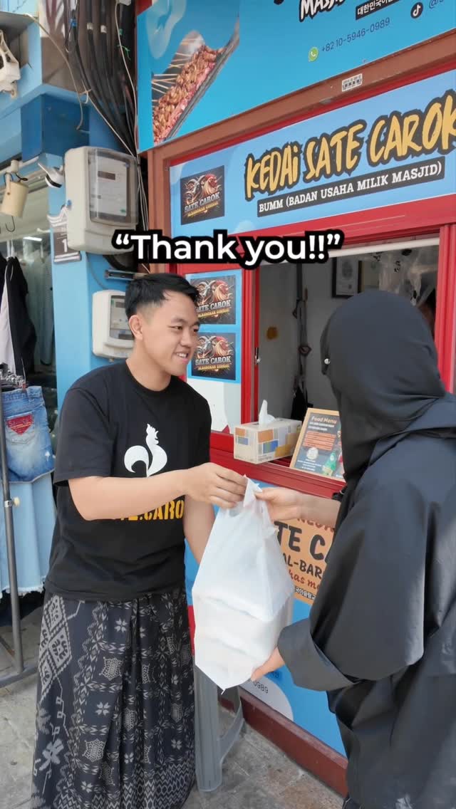 Indonesian Satay Shop at Al-Barokah Masjid