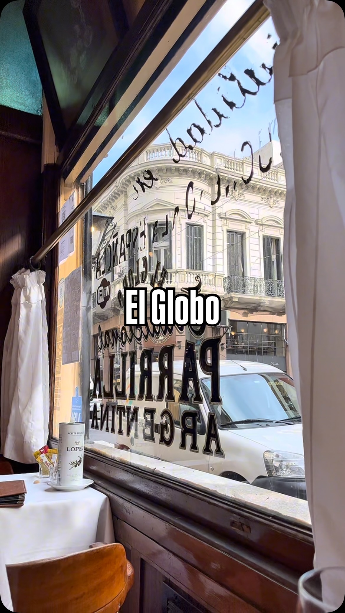 El Globo: Historic Spanish Bodegón in Buenos Aires