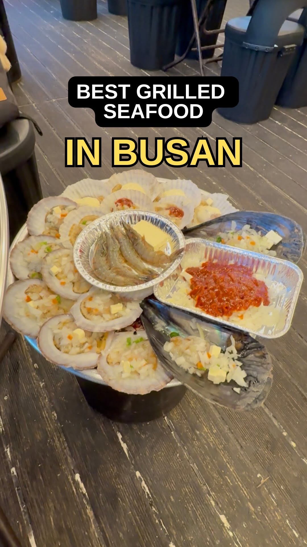 Busan's Top Spot for Unlimited Grilled Clams