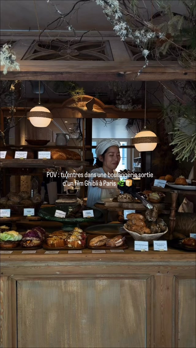 Ghibli-Inspired Bakery in Paris