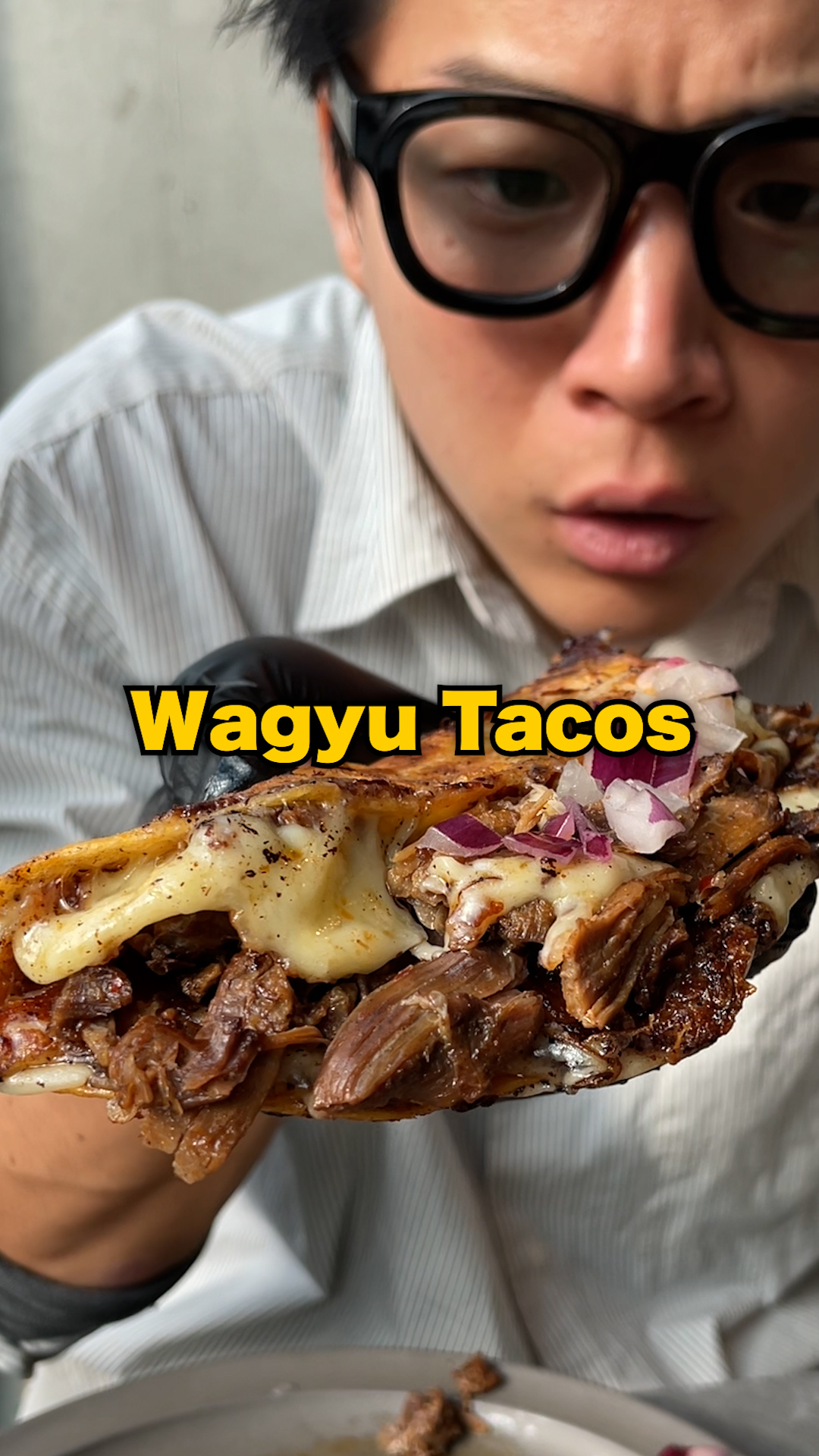 Blue Entrance Kitchen: Wagyu Tacos in Osaka