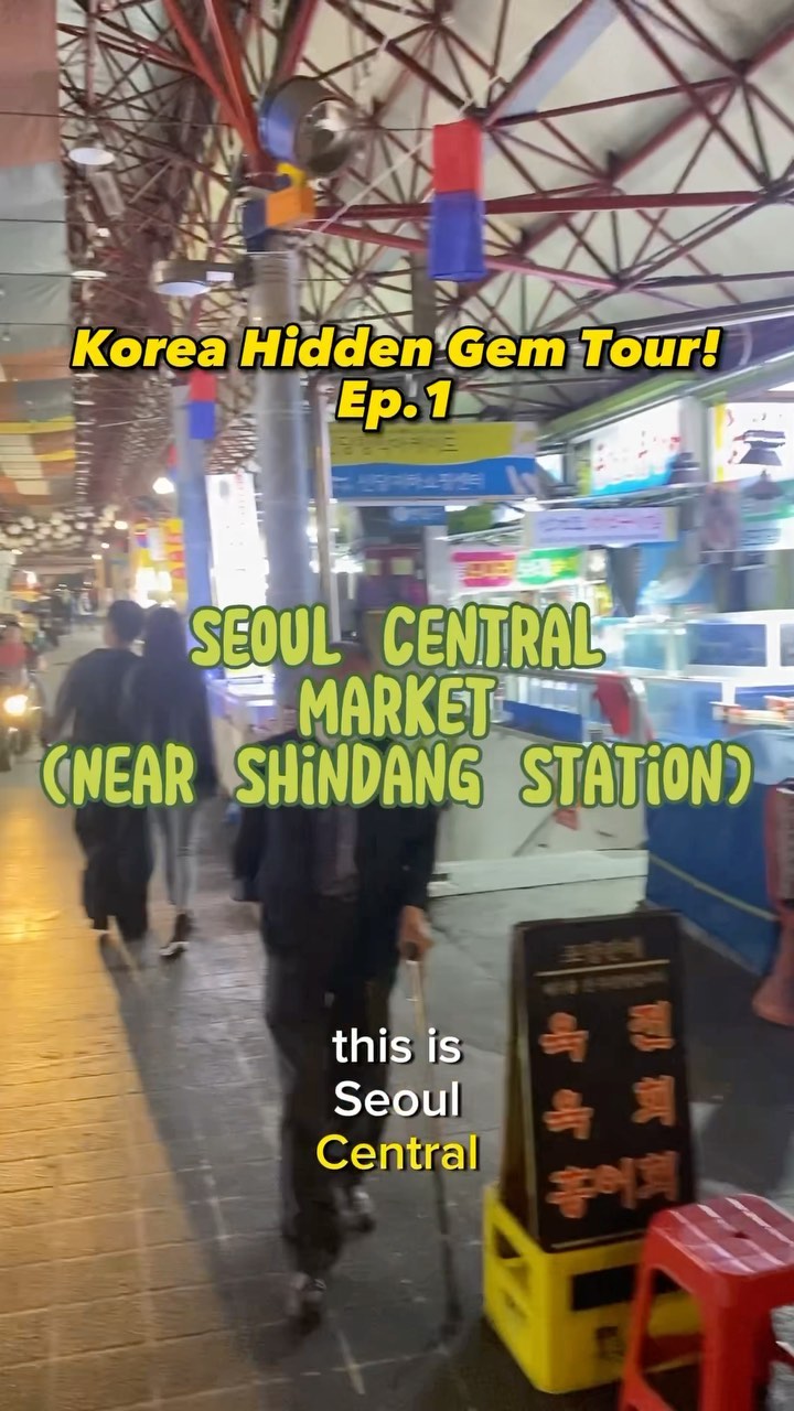 3 Markets in Seoul