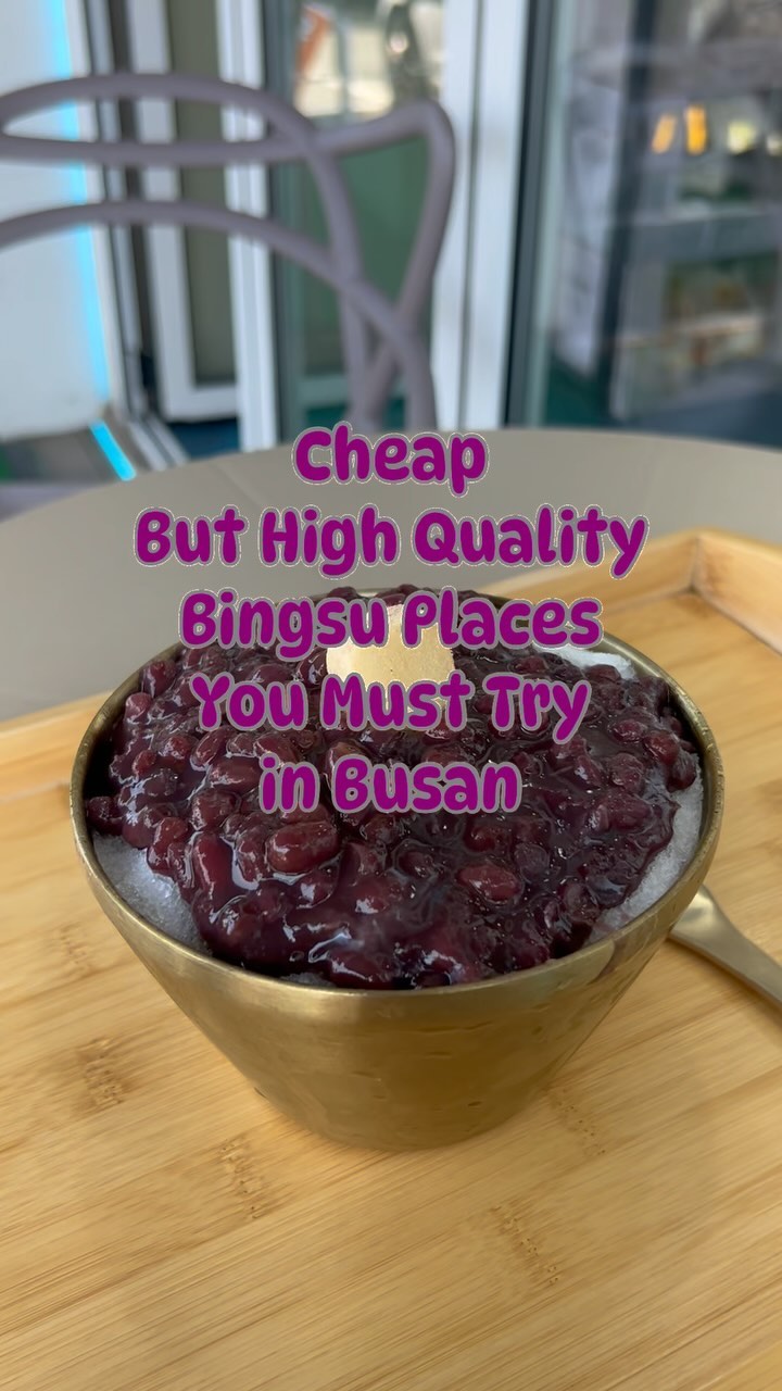 2 Dessert spots in Busan