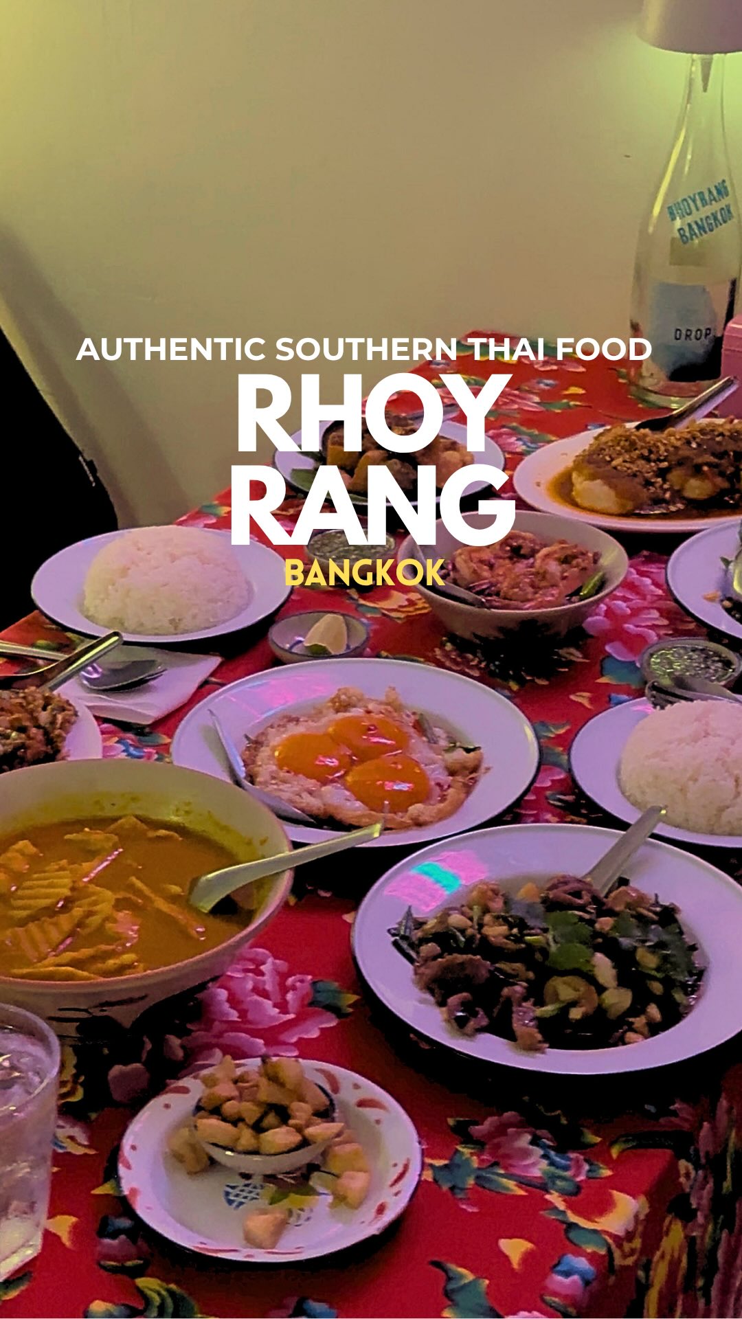 Authentic Southern Thai Food At Rhoyrang Bangkok