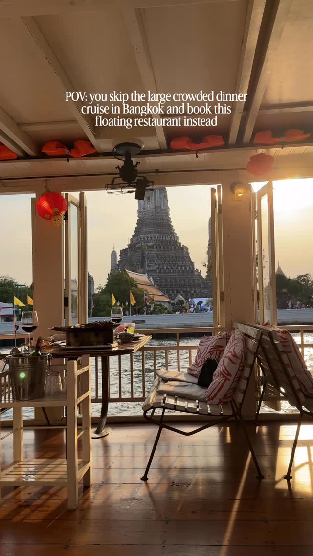 Chao Phraya River Sunset Dinner Cruise Highlights