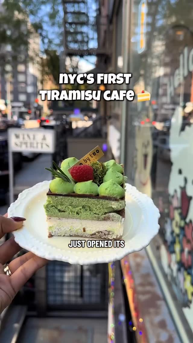 NYC's First Tiramisu Cafe Opens