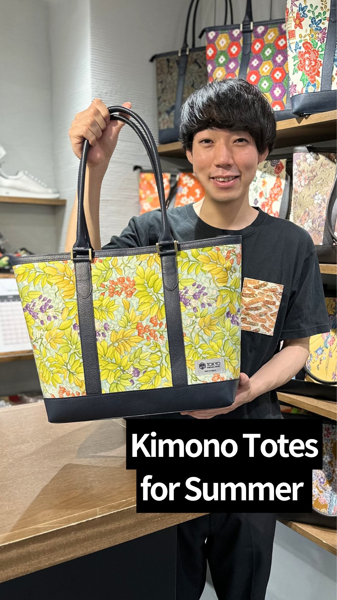 Kimono Tote Bags From Tokyo Kimono Shoes