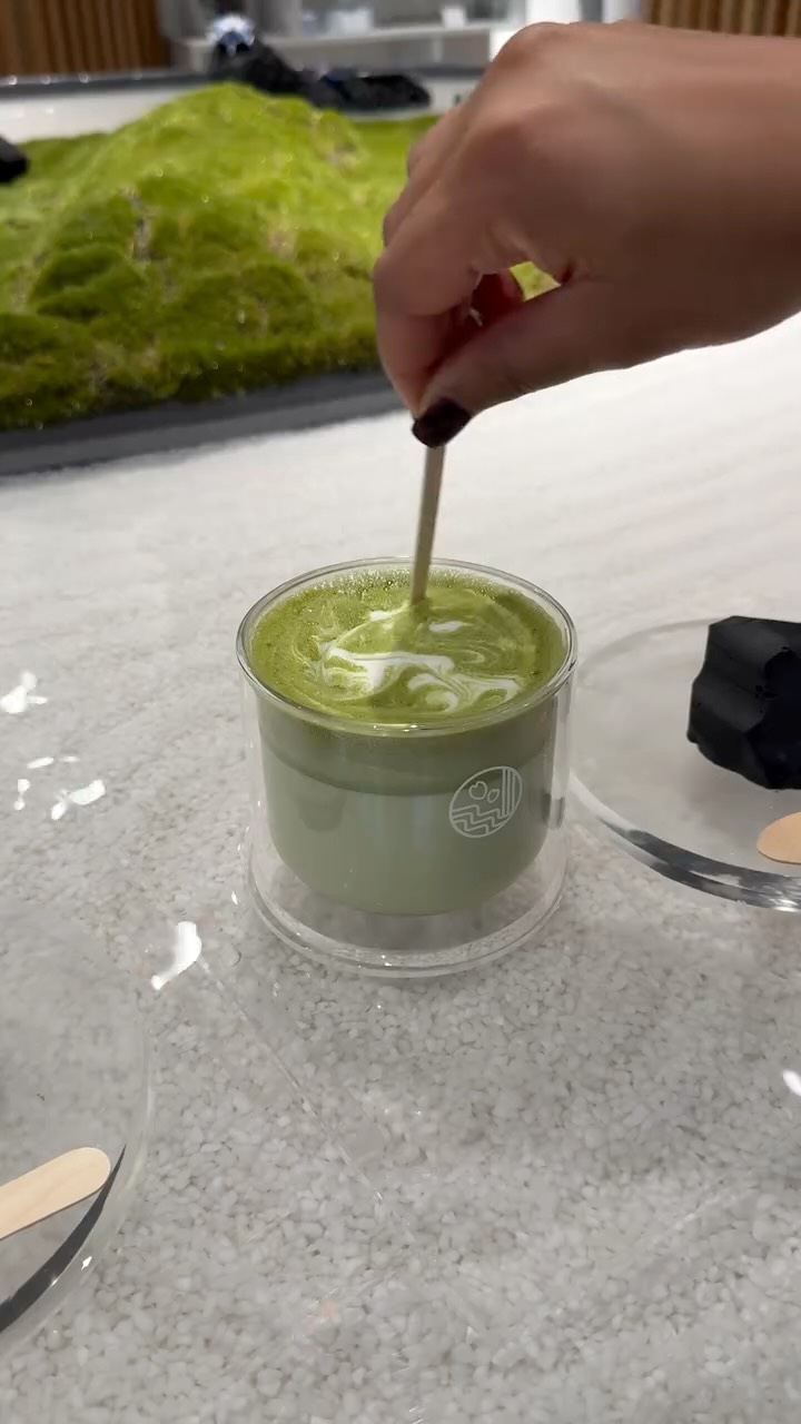 Floating Matcha Cafe Serves Divine Cheesecakes