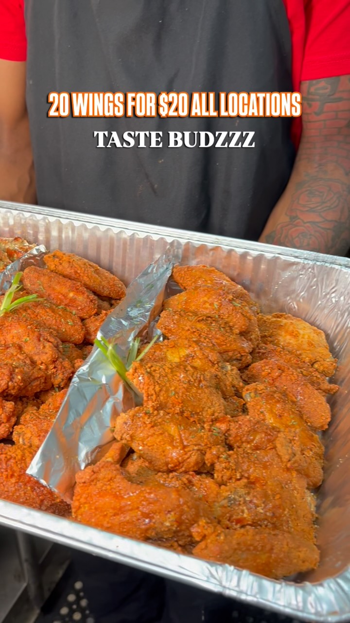 Taste Budzzz Sports Bar: HTX's Best Wings