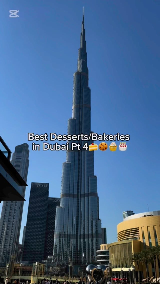 Dubai's Top Bakeries and Dessert Spots