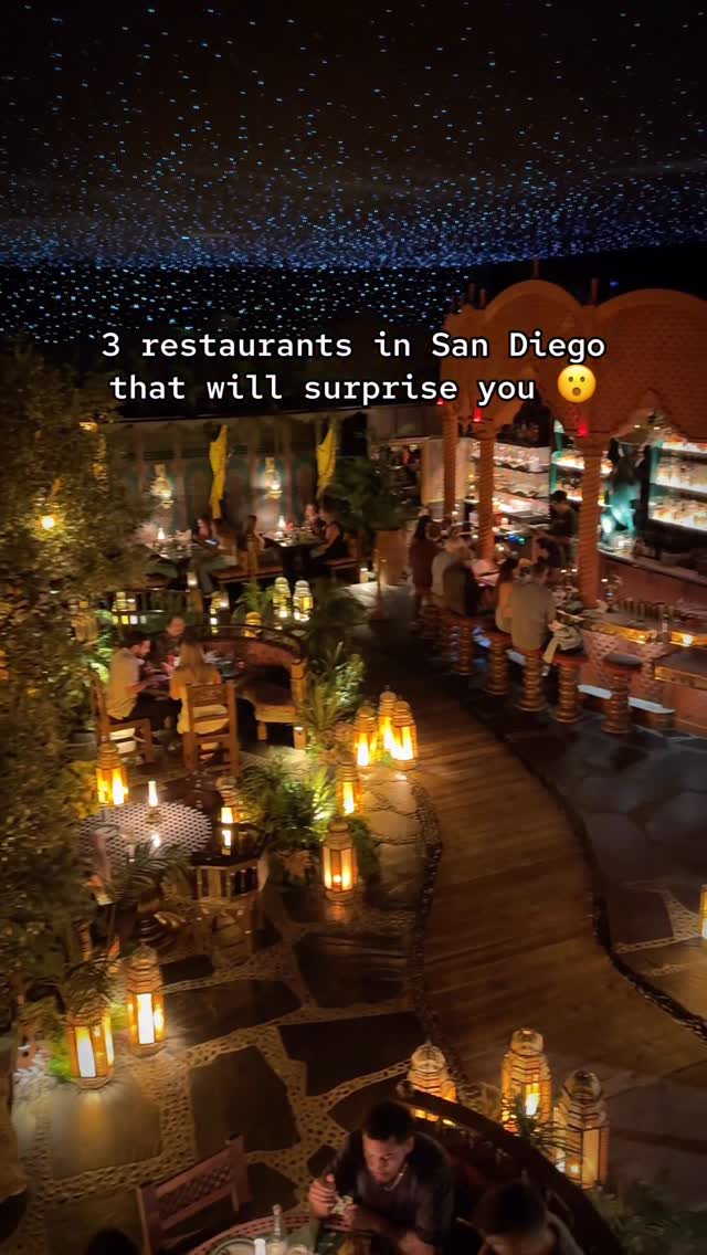 San Diego Restaurants With Unique Themed Settings
