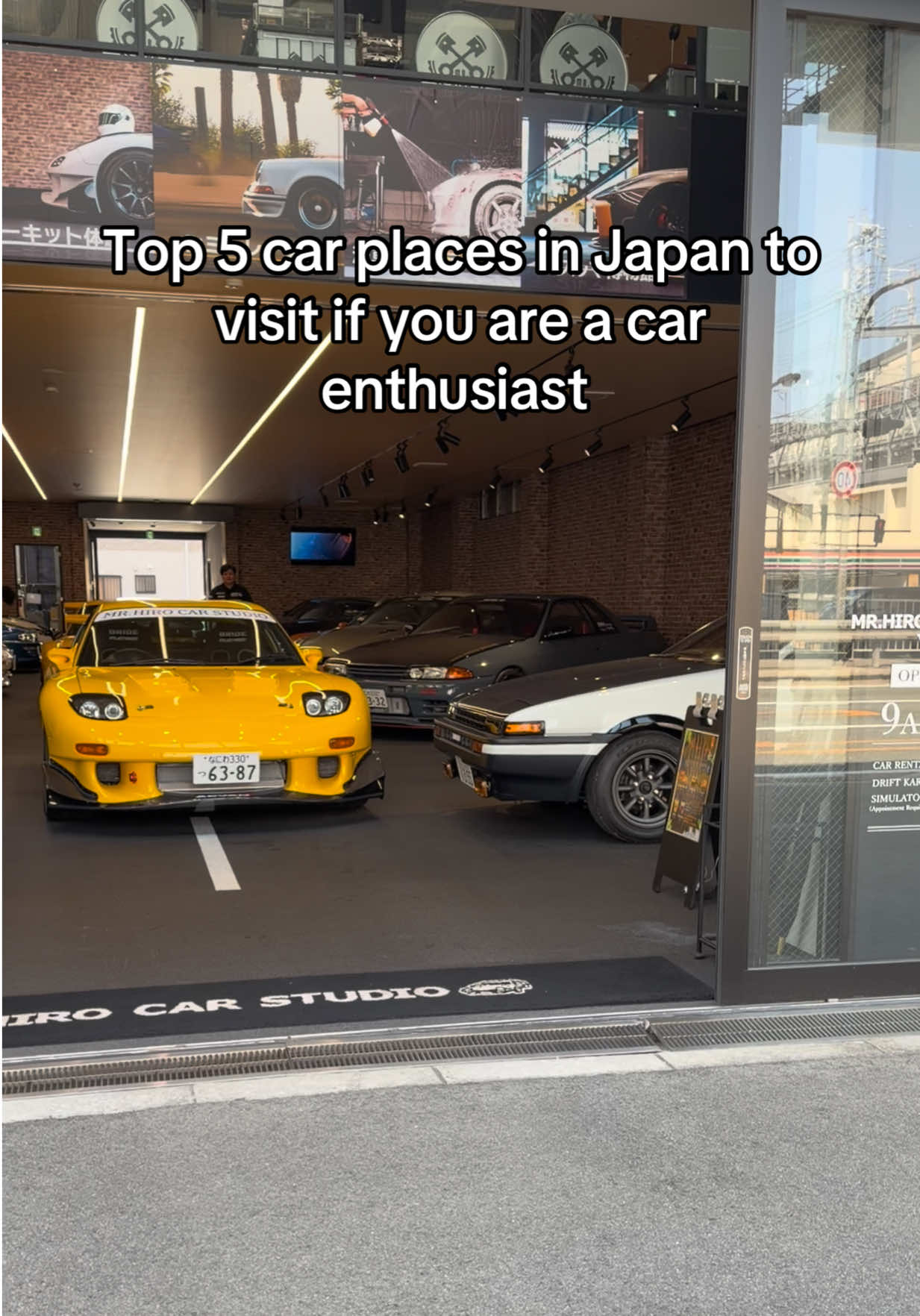 3 Shops in Tokyo