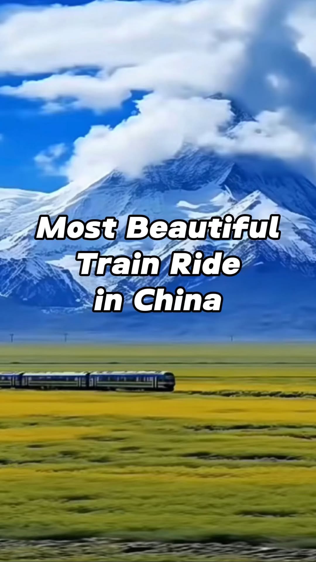 Scenic Train Ride Through China's Stunning Natural Wonders