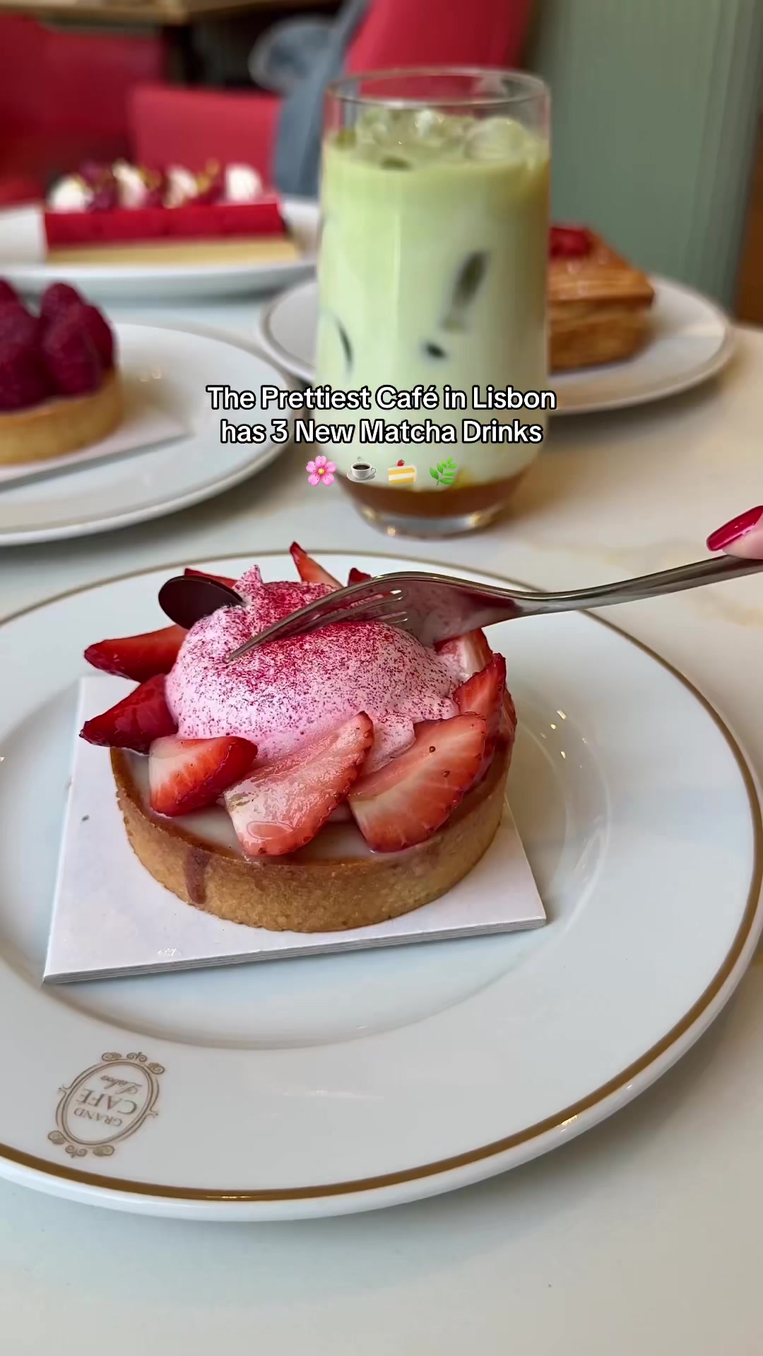 Grand Café Lisboa's New Matcha Drinks