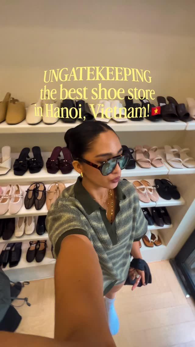 Hanoi Shoe Shop Features Variety of Women's Footwear