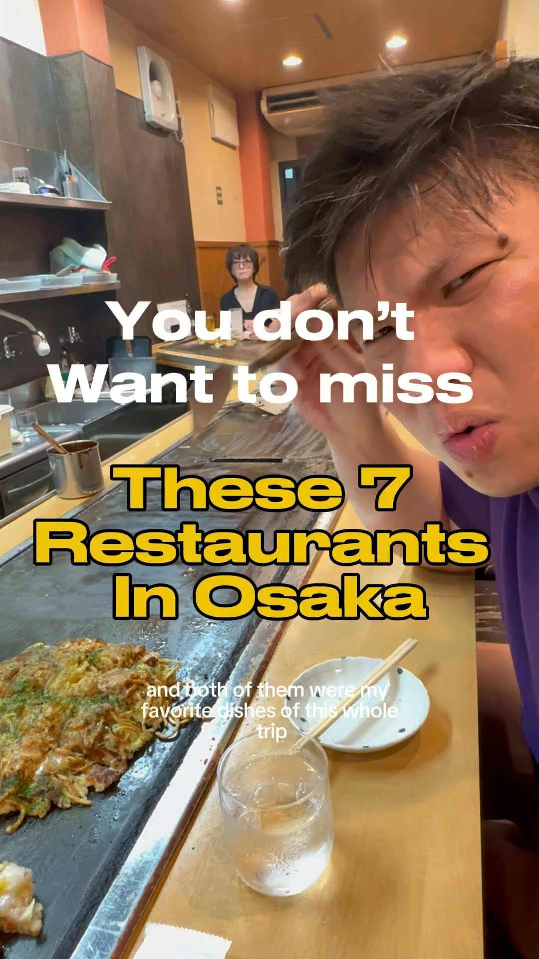 7 Restaurants in Osaka