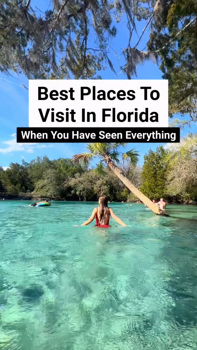 Florida's Unique Springs, Beaches, and Gardens