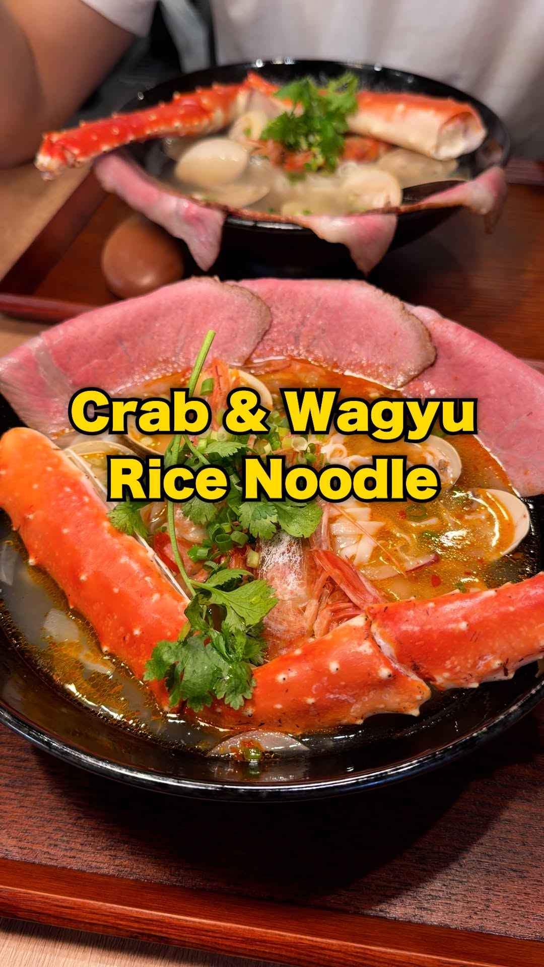 King Crab & Wagyu Pho Osaka Dotonbori