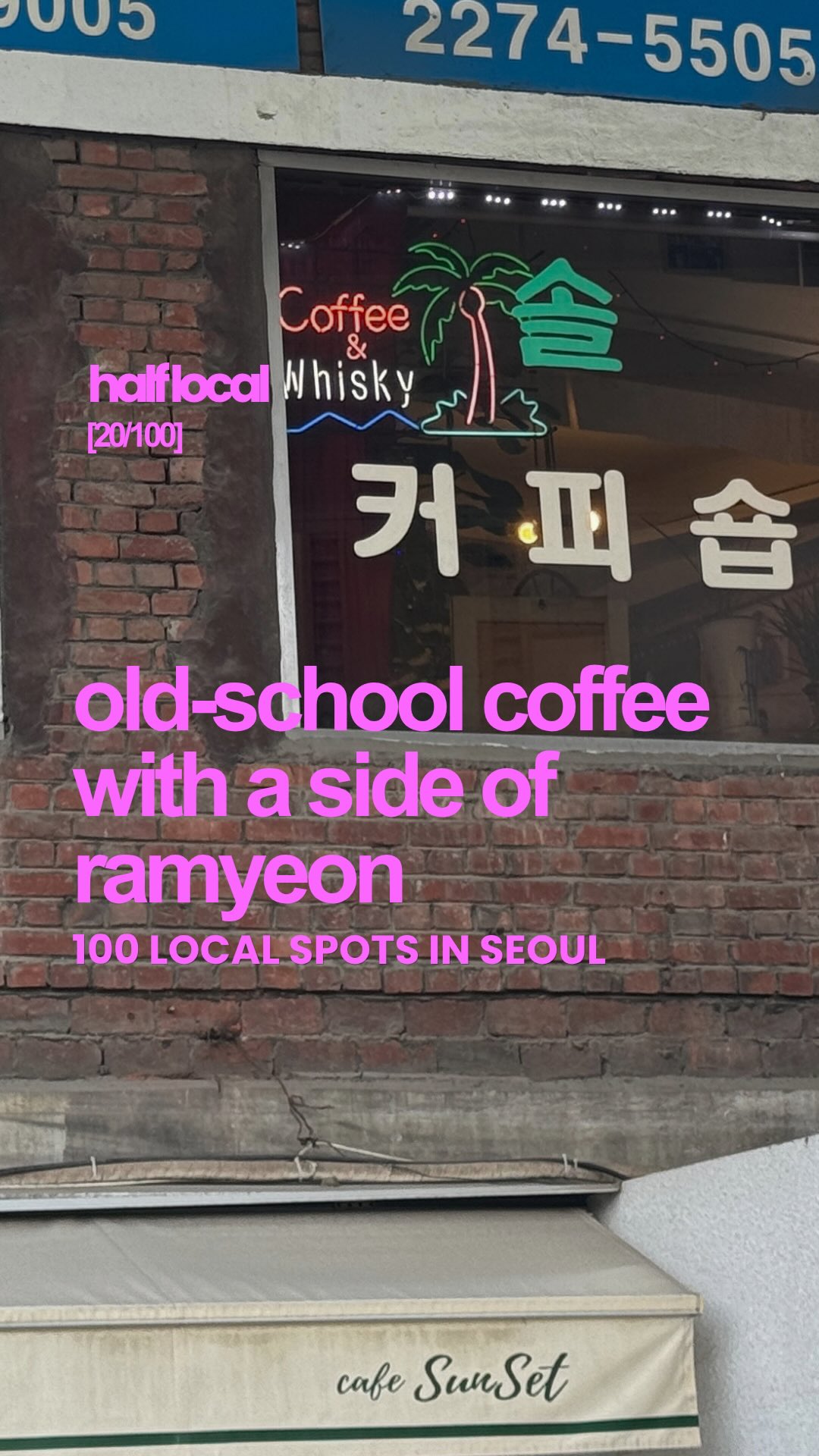 Traditional Korean Coffee Shop Serves Ramyeon