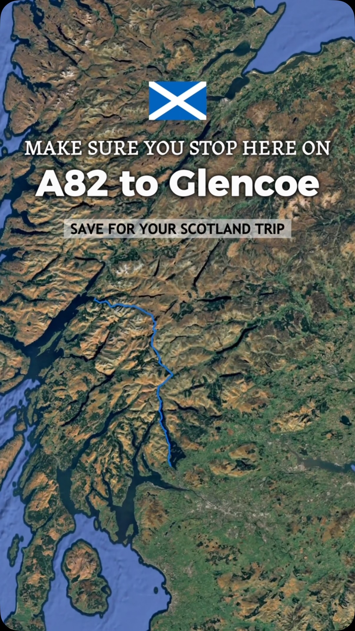 A82 Glencoe Highlands Scenic Drive Stops