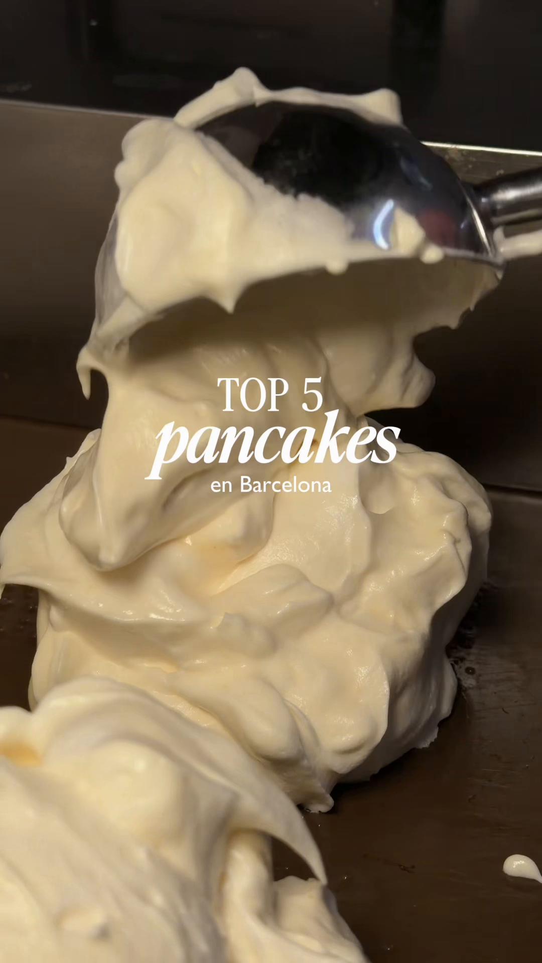 Six Places For Pancakes In Barcelona