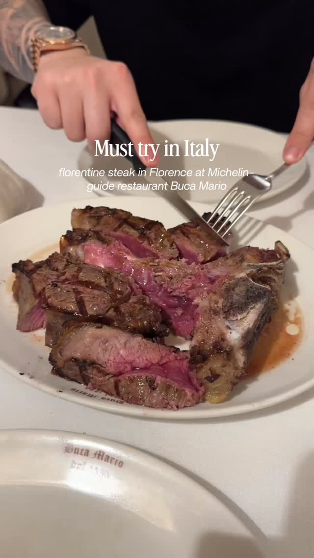 Buca Mario Serves Delicious Florentine Steak