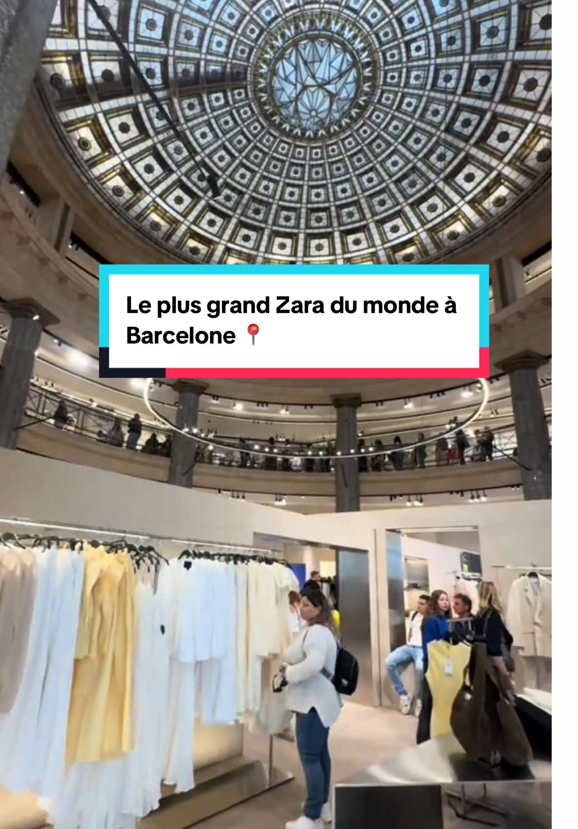 World's Largest Zara and Barcelona's Plaça Catalunya
