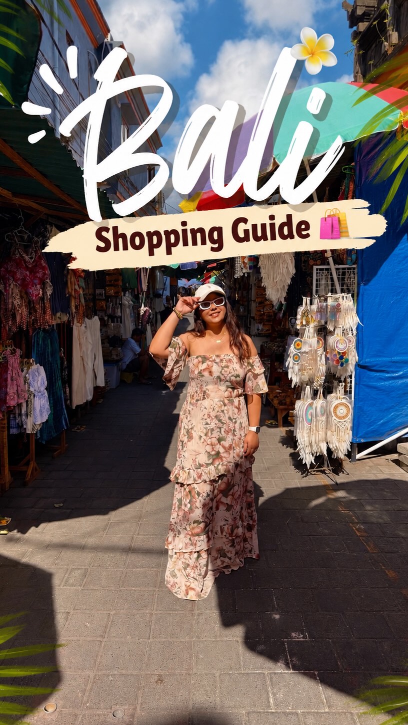 Bali's Diverse Shopping Destinations