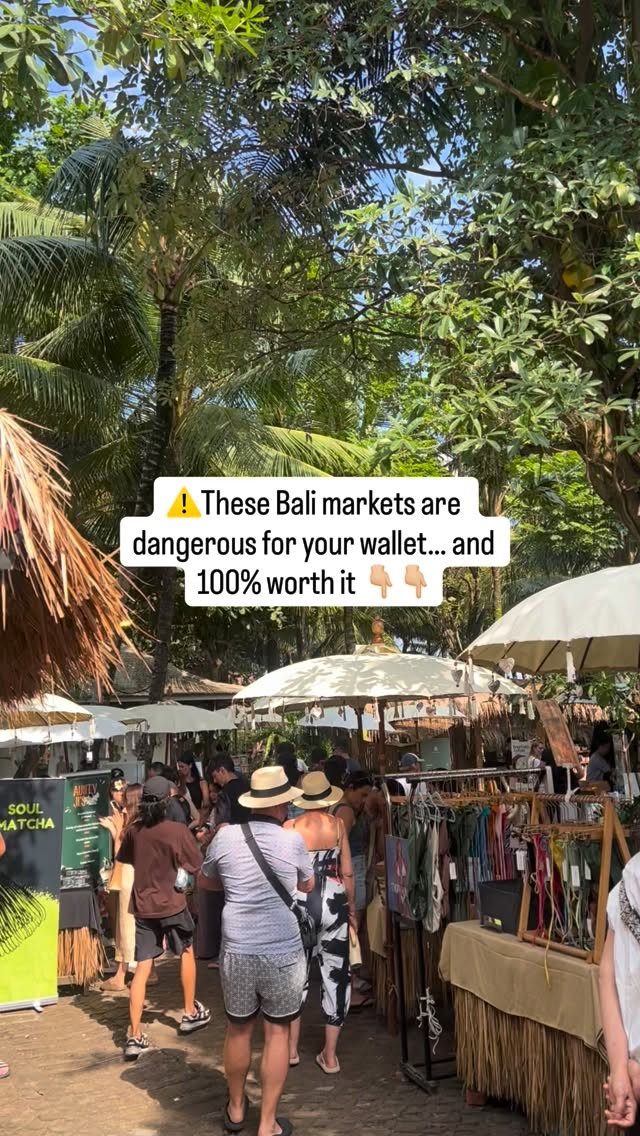5 Markets in Bali