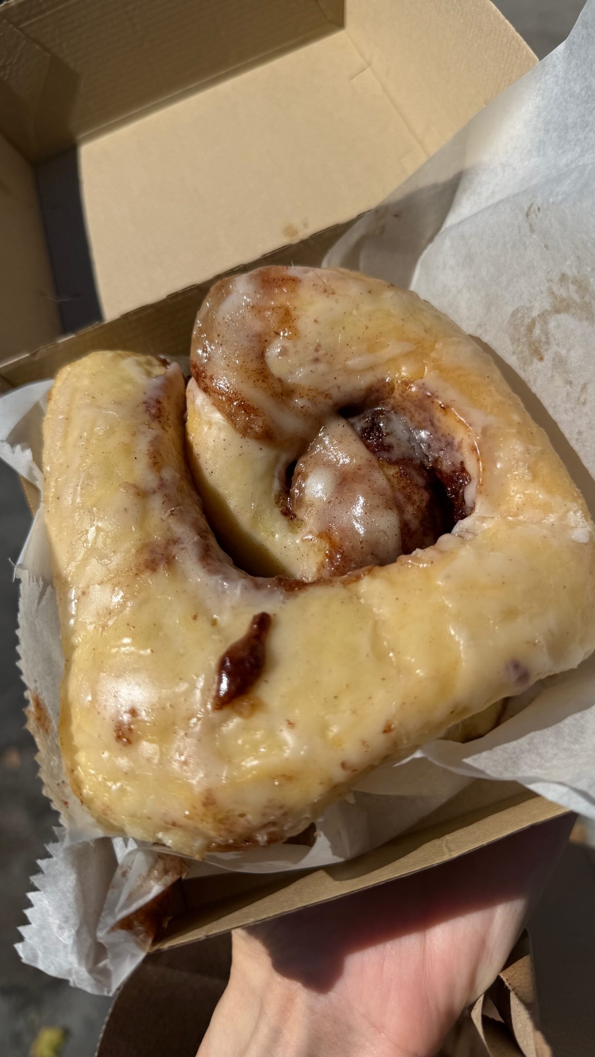 Co-Dough's Delicious Sourdough Cinnamon Roll