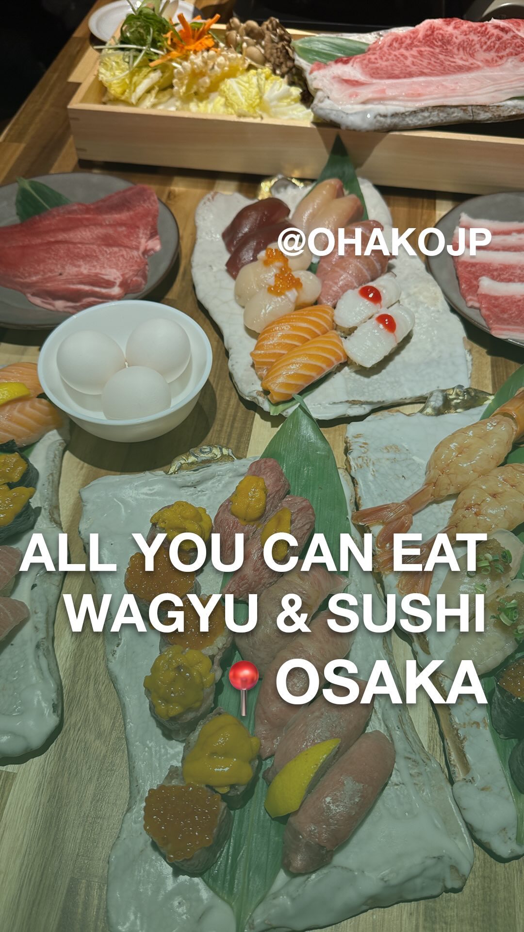 All-You-Can-Eat Wagyu & Sushi Restaurant