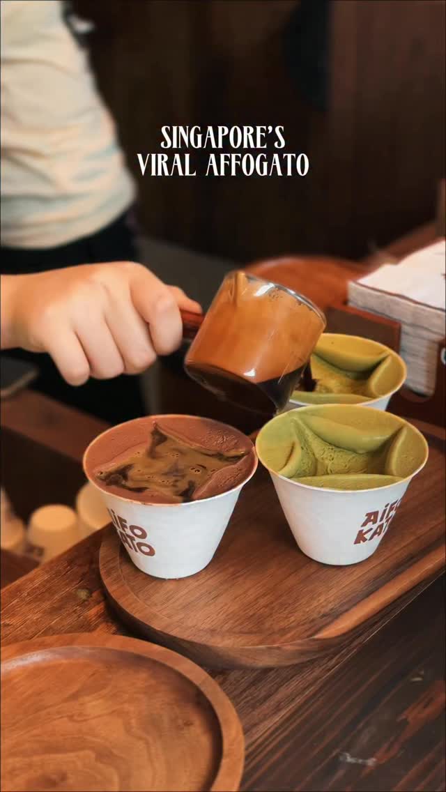 Aifokato: Singapore's Viral Affogato Cafe