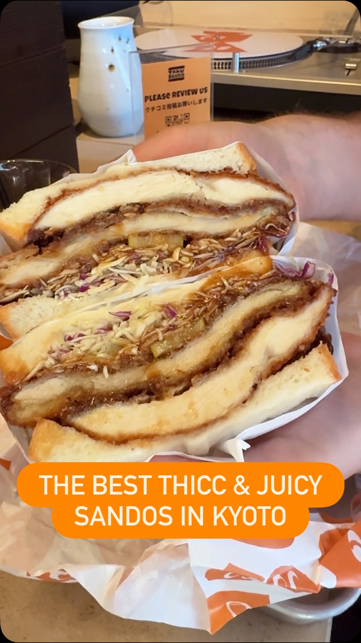 Kyoto Sando Shop Features Katsu Sandos