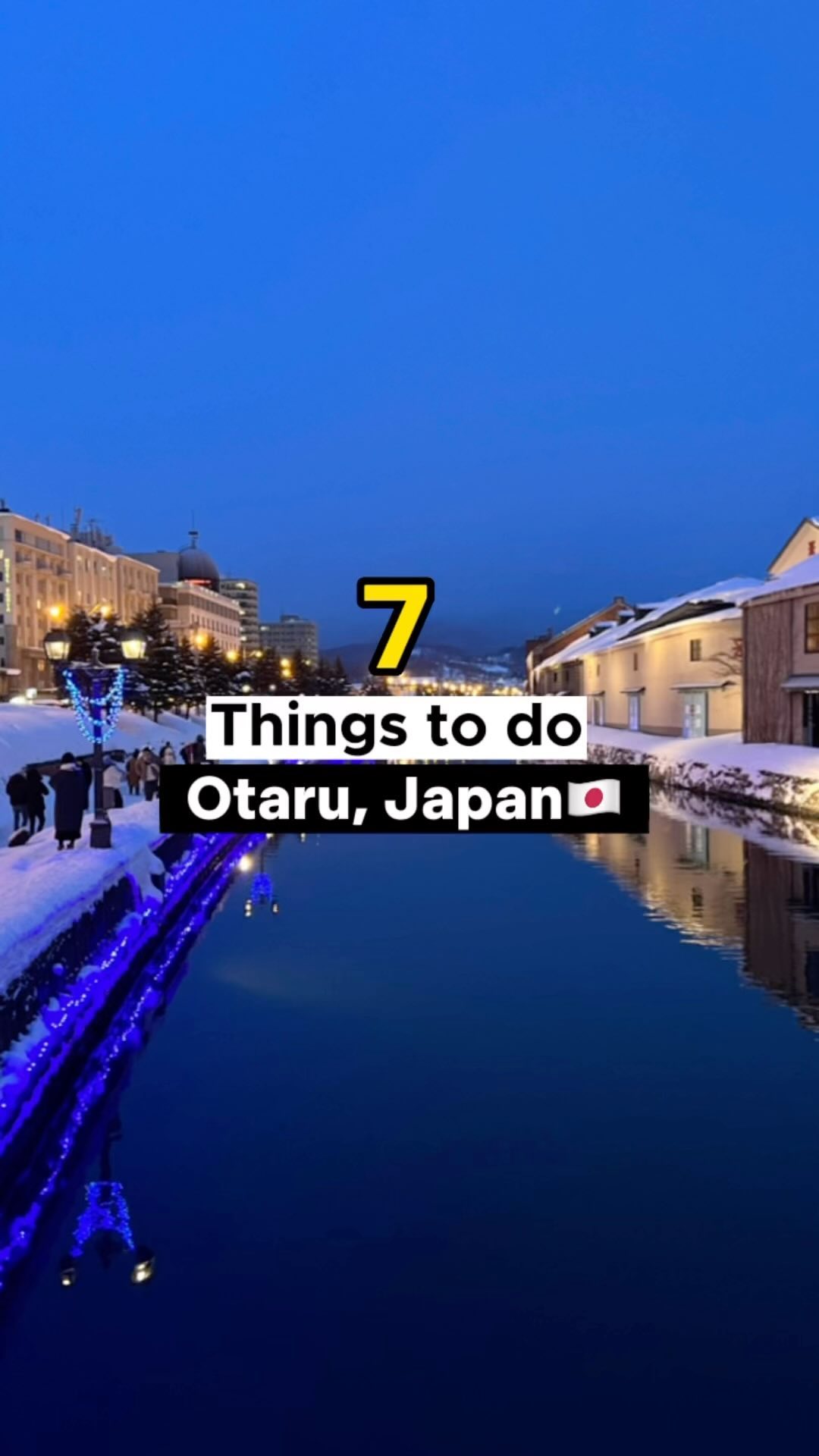 Explore Otaru's Charming Music Boxes and Canals