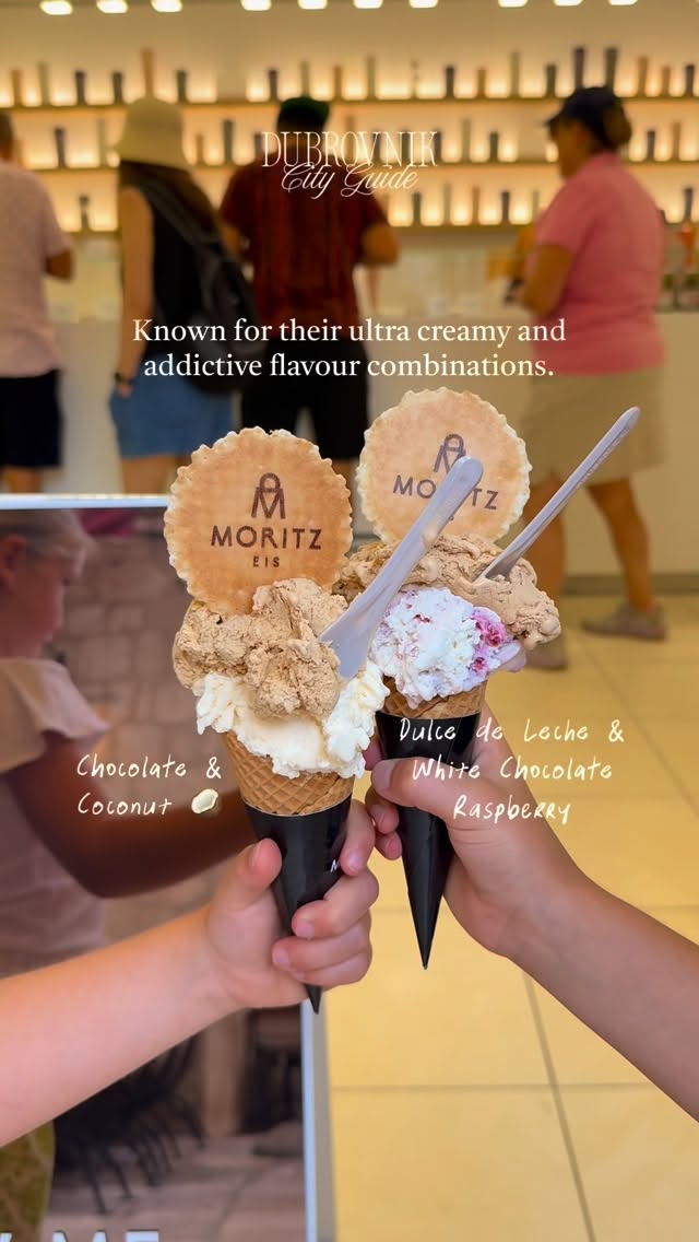 Dubrovnik Old Town Gelato Spot Opens