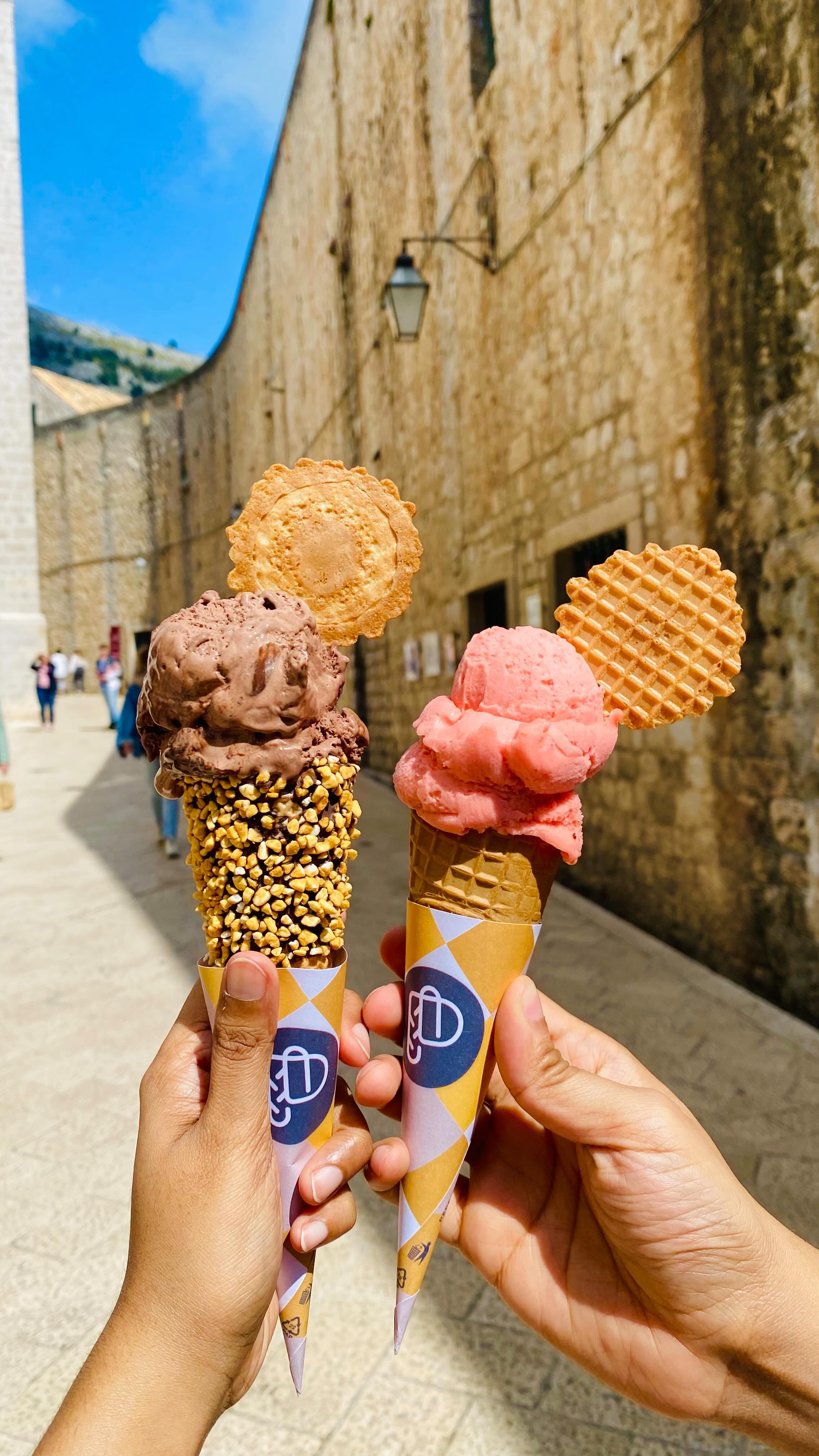 Dubrovnik Old Town Gelato Delights