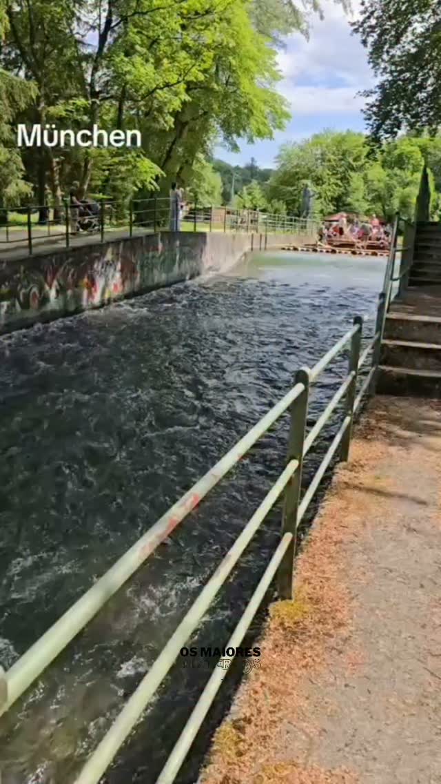 Munich's Isar River Raft Tradition