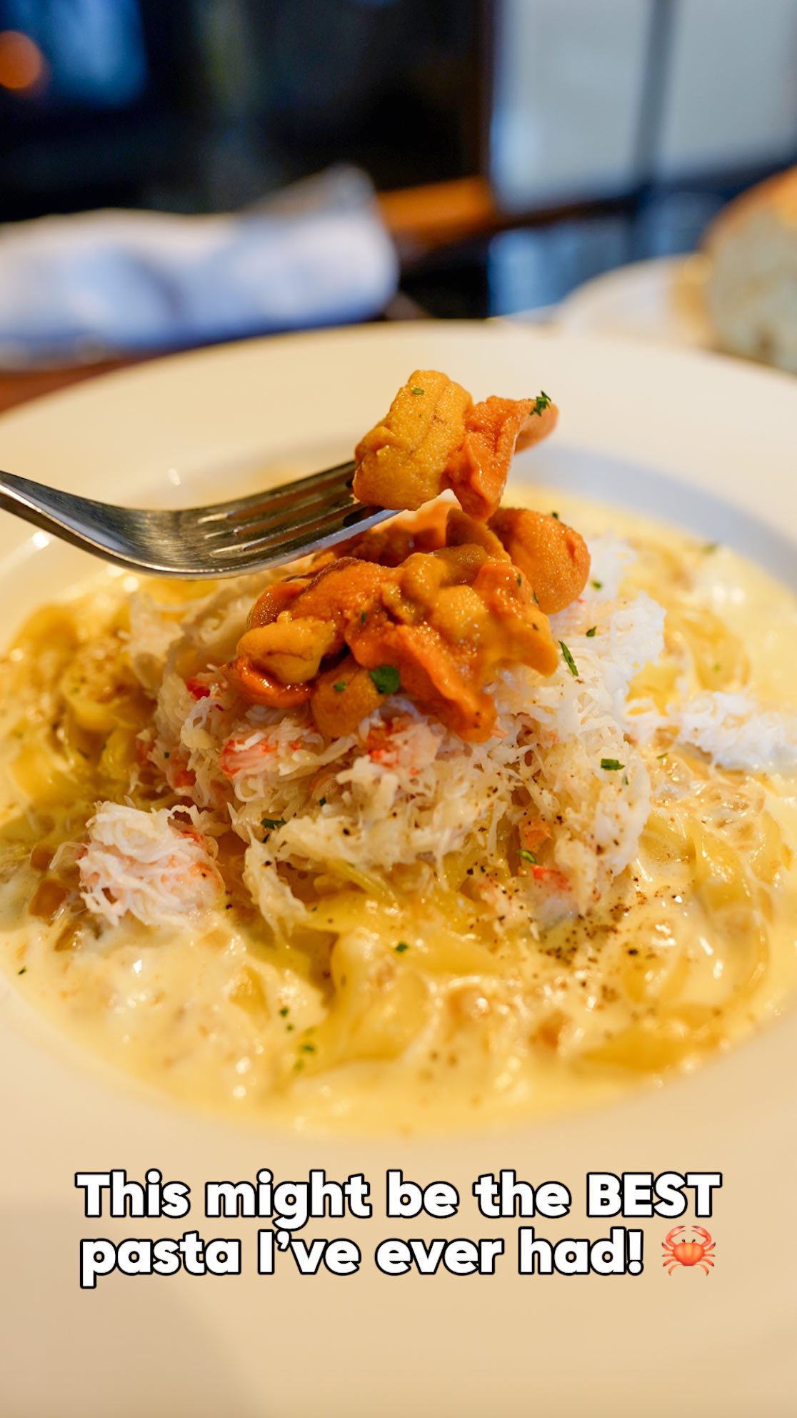 Italian Seafood Pasta at Historic Otaru Restaurant